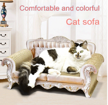 Load image into Gallery viewer, Luxury Pet Sofa/Couch Scratch Board - Dog or Cat Bed
