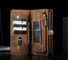 Load image into Gallery viewer, &quot;Arna Lisa&quot; Royal Collection - Designer Leather iPhone Case/Wallet 2 in 1 Magnetic iPhone 12-14
