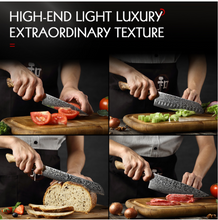 Load image into Gallery viewer, &quot;Arna Lisa&quot; Royal Collection - Luxury Top End Knife Set - Master Series
