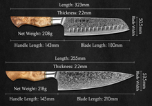 Load image into Gallery viewer, &quot;Arna Lisa&quot; Royal Collection - Luxury Top End Knife Set - Master Series
