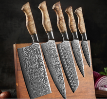 Load image into Gallery viewer, &quot;Arna Lisa&quot; Royal Collection - Luxury Top End Knife Set - Master Series
