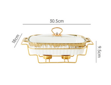 Load image into Gallery viewer, &quot;Arna Lisa&quot; Royal Collection - Luxury Stock Pot + Cover, Casserole Pot Set + Rack - Medium
