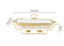 Load image into Gallery viewer, &quot;Arna Lisa&quot; Royal Collection - Luxury Stock Pot + Cover, Casserole Pot Set + Rack - Large
