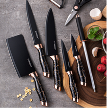 Load image into Gallery viewer, &quot;Arna Lisa&quot; Royal Collection - Luxury Top End Knife Set - Master Series 9 Piece
