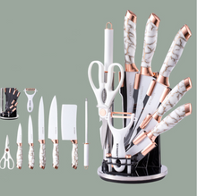 Load image into Gallery viewer, &quot;Arna Lisa&quot; Royal Collection - Luxury Top End Knife Set - Master Series 9 Piece
