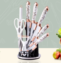 Load image into Gallery viewer, &quot;Arna Lisa&quot; Royal Collection - Luxury Top End Knife Set - Master Series 9 Piece

