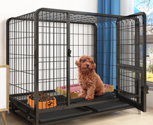 Load image into Gallery viewer, Commercial Grade Professional Animal Cage on Wheels
