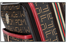 Load image into Gallery viewer, Designer Genuine Leather 2 Piece Rolling Luggage Set - Many Sizes
