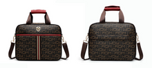 Load image into Gallery viewer, Designer Genuine Leather 2 Piece Rolling Luggage Set - Many Sizes
