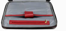Load image into Gallery viewer, Designer Genuine Leather 2 Piece Rolling Luggage Set - Many Sizes
