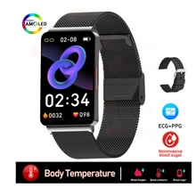 Load image into Gallery viewer, Smart Watch - Touch Screen - Sports - Waterproof - Bluetooth - Medical  ECG+PPG (SPECIAL)

