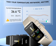 Load image into Gallery viewer, Smart Watch - Touch Screen - Sports - Waterproof - Bluetooth - Medical  ECG+PPG (SPECIAL)
