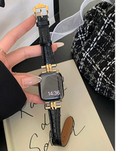 Load image into Gallery viewer, Top Quality Genuine Cow Leather Smart Watch Straps - Many Sizes &amp; Colours
