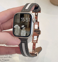 Load image into Gallery viewer, Top Quality Butterfly Canvas Smart Watch Straps - Many Sizes &amp; Colours
