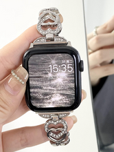 Load image into Gallery viewer, Elegant Smart Watch Diamond Straps - Slim &amp; Stylish - Many Sizes &amp; Colours
