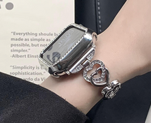 Load image into Gallery viewer, Elegant Smart Watch Diamond Straps - Slim &amp; Stylish - Many Sizes &amp; Colours
