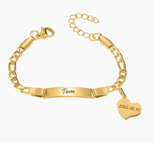 Load image into Gallery viewer, Quality Personalised ID Bracelets - Gold/Rose Gold/Silver - Many Styles

