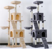 Load image into Gallery viewer, Luxury Cat Tree - Climbing Frame, Scratch Board Toy - Large
