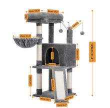 Load image into Gallery viewer, Luxury Cat Tree - Climbing Frame, Scratch Board Toy - Medium Size
