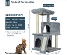 Load image into Gallery viewer, Luxury Cat Tree - Climbing Frame, Scratch Board Toy - Small Size
