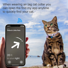 Load image into Gallery viewer, Airtag Protective Case Cat Kitten Collar - Adjustable
