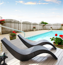 Load image into Gallery viewer, Luxury Plus Furniture - Sleek &amp; Stylish Pool Beach Courtyard Sun Lounger
