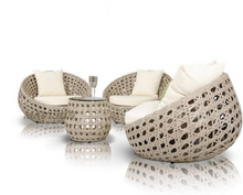 Load image into Gallery viewer, Luxury Plus Furniture - 4 Piece Balcony Leisure Rattan Sofa Set
