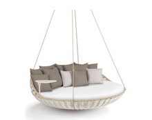 Load image into Gallery viewer, Luxury Outdoor Hanging Basket Bird&#39;s Nest Swing Rattan Hammock
