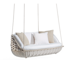 Load image into Gallery viewer, Luxury Outdoor Hanging Basket Bird&#39;s Nest Swing Rattan Hammock
