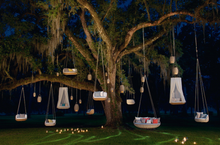 Load image into Gallery viewer, Luxury Outdoor Hanging Basket Bird&#39;s Nest Swing Rattan Hammock
