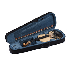 Load image into Gallery viewer, 4/4 1/2 Acoustic Violin Basswood Top Board Maple Scroll with Rosin Bow + Carry Bag (Beginners)
