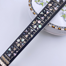 Load image into Gallery viewer, Designer Hardanger Fiddle Norwegian Fiddle 4/4 violin (4*4), Carved Mosaic Shell 4 String / 9 String
