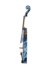 Load image into Gallery viewer, Full Size 4/4 Peccatte Bow Pernumbuco Fine Tuner Professional + Colourful Case - Handmade Violin
