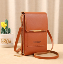 Load image into Gallery viewer, Women&#39;s Crossbody Shoulder Cellphone Purse with Straps - Touch Screen
