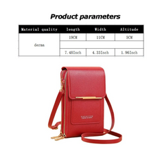 Load image into Gallery viewer, Women&#39;s Crossbody Shoulder Cellphone Purse with Straps - Touch Screen
