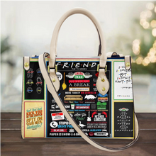 Load image into Gallery viewer, Women&#39;s Leather Messenger Bag - Friends Edition
