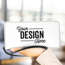 Load image into Gallery viewer, Leather Customised Clutch/Purse
