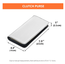 Load image into Gallery viewer, Leather Customised Clutch/Purse
