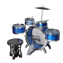 Load image into Gallery viewer, My First Drum Kit - 3+ years, Blue or Red
