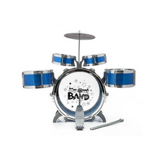 Load image into Gallery viewer, My First Drum Kit - 3+ years, Blue or Red
