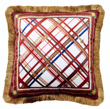 Load image into Gallery viewer, &quot;Arna Royal Victorian Collection&quot; European-Style Sofa Tassel Velvet Cushion Cover
