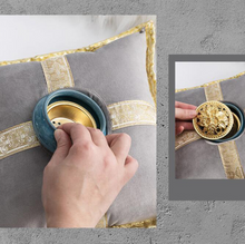 Load image into Gallery viewer, Arna Royal Victorian Collection&quot; Luxury Incense Burner Pillow Cushion Cover Yoga
