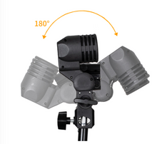 Load image into Gallery viewer, Photography Studio Supplies Set - E27 Light Lamp Holder 1.8M Stand + Umbrella
