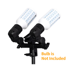 Load image into Gallery viewer, Photography Studio Supplies Set - E27 Light Lamp Holder 1.8M Stand + Umbrella
