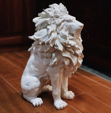 Load image into Gallery viewer, Designer Handmade Resin Lion Statue

