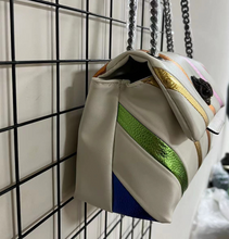 Load image into Gallery viewer, &quot;Arna Lisa&quot; Collection - Kurt G London Multi-Coloured Patchwork Crossbody UK
