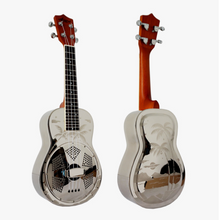 Load image into Gallery viewer, High Quality Copper Body Concert Resonator (Resophonic ) Ukulele
