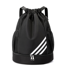 Load image into Gallery viewer, Sports Gym Swimming Backpack Drawstring Bag Beach - Waterproof.

