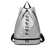 Load image into Gallery viewer, Sports Gym Swimming Backpack Drawstring Bag - Metallic Range
