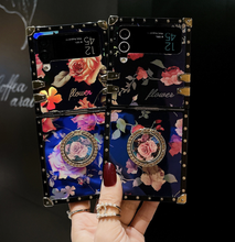 Load image into Gallery viewer, Designer Samsung Case + Ring Stand - Galaxy Zip Flip 3 - Galaxy Zip Flip 4 (Many Styles)
